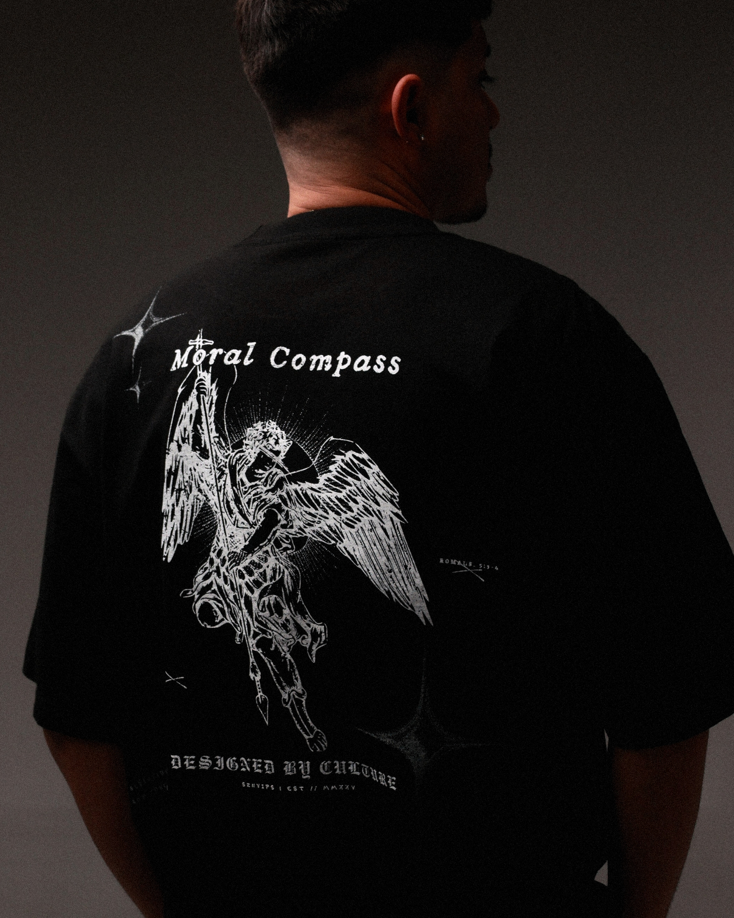 "Moral Compass" | Oversized Tee