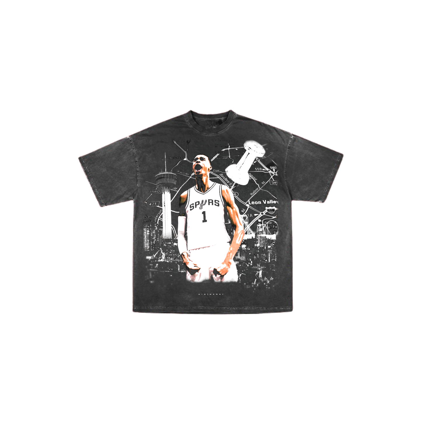 "Wemby" | Oversized Tee (Front Only)