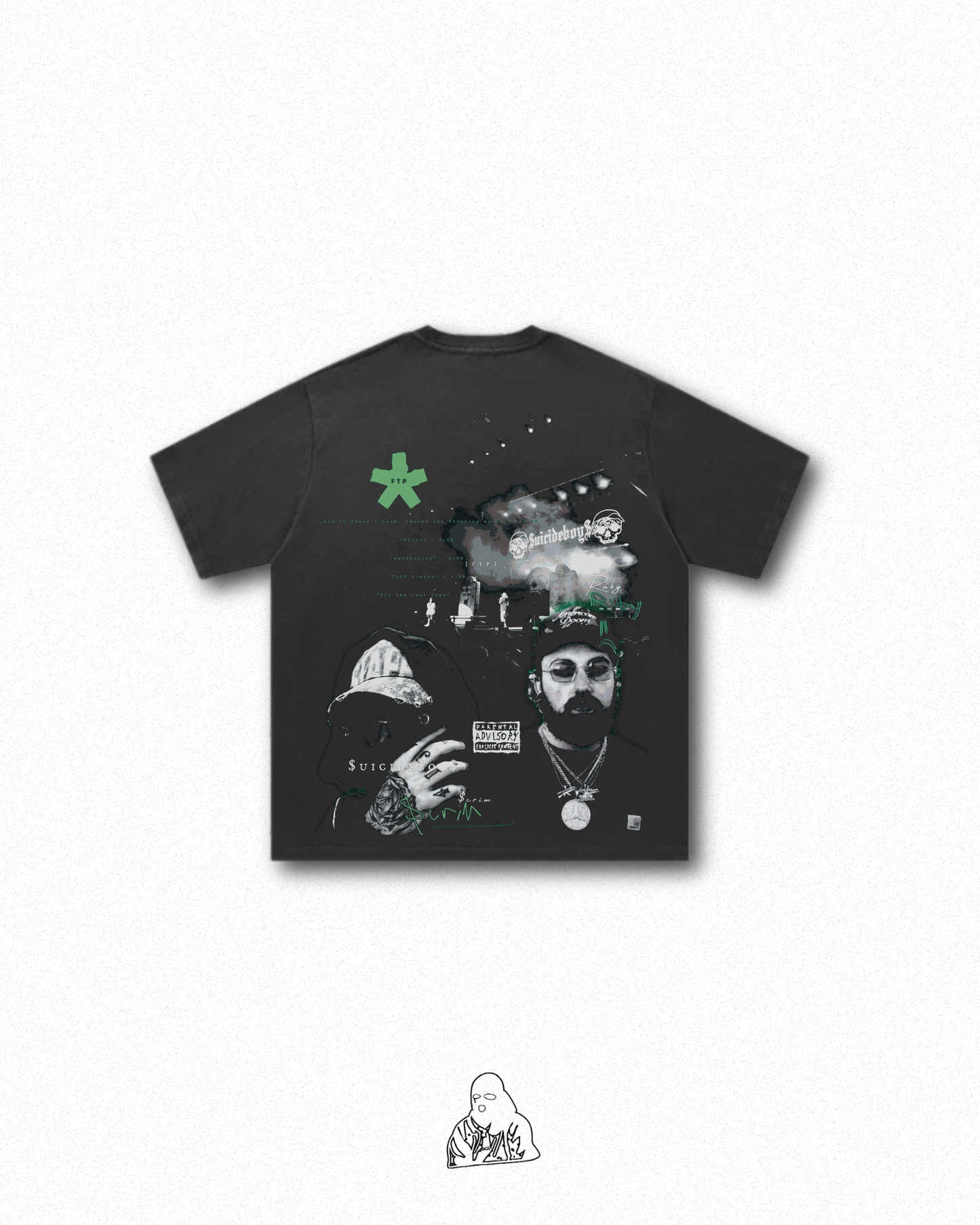 "$B" | Oversized Tee