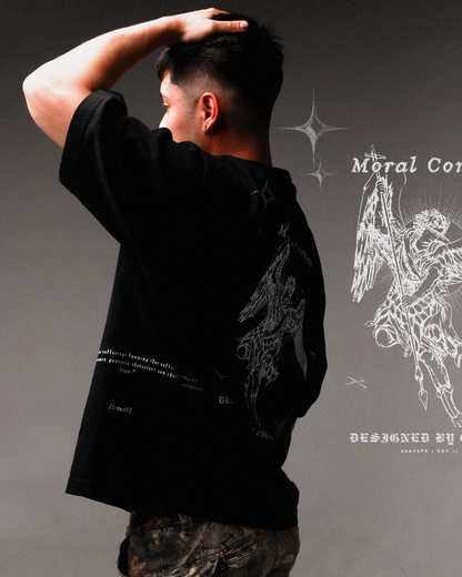 "Moral Compass" | Oversized Tee