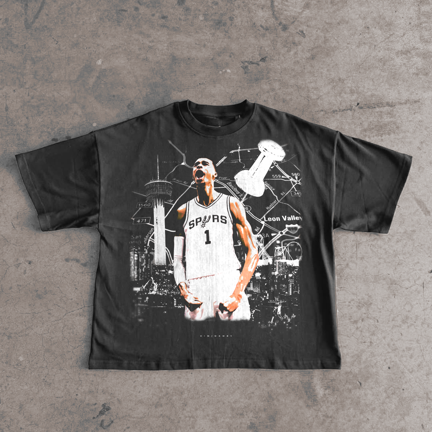 "Wemby" | Oversized Tee